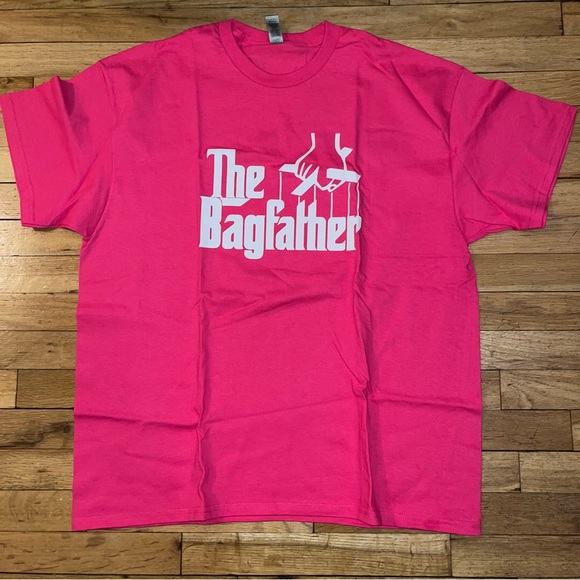 Bagfather Tops - Bagfather Hot Pink Tee-shirt size XL NEW